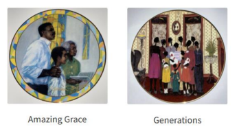 Collector Plate: Celebrating Family Set